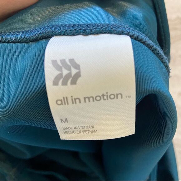 All in Motion Leggings Green HIgh Size M - Picture 7 of 8